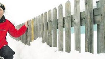 <b>JUANITO DE LAS NIEVES. </b>Así disfrutaba el sábado Johann Muehlegg en Oberammergau, Baviera, a solas con su mejor amiga: la nieve. Ella nunca le defraudará.