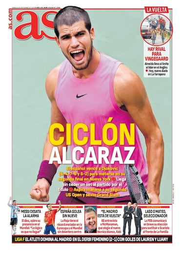 Las portadas de AS de septiembre