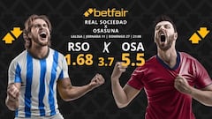 Real Sociedad vs. CA Osasuna: horario, dónde ver, pronósticos y clasificación