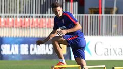 Santiago Arias, sin campo en el Atlético de Madrid.