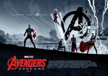 Póster fanmade de Vengadores Endgame