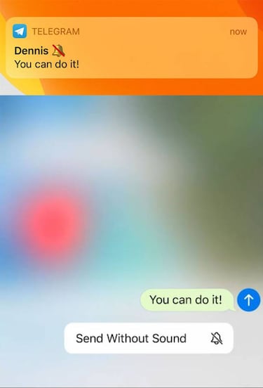 Así se mandan los mensajes silenciosos de Telegram