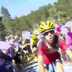 Richie Porte: “El percance fue una mierda inadmisible”