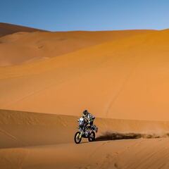 Quintanilla remató tercero en la primera etapa de Merzouga