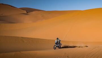 Quintanilla remató tercero en la primera etapa de Merzouga