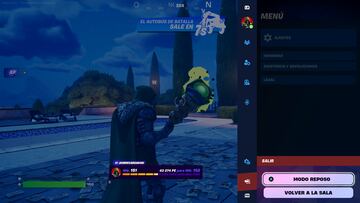 fortnite modo reposo ahorro energetico