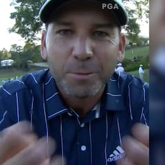 Cuando el palo más quemaba hizo esto: vean la cara del rival de Sergio García y lo entenderán