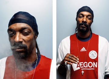 En alguna ocasión Snoop 'Doggy' vistió la playera de uno de los clubes más populares del fútbol holandés. 