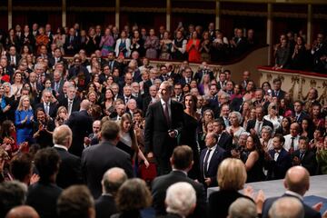 El Rey Felipe VI y la Reina Letizia presiden la 43ª edición de la entrega de los Premios Princesa de Asturias 2023.