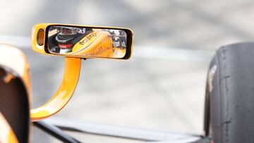 El retrovisor de Alonso.