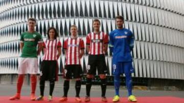 El Athletic presenta sus nuevas camisetas