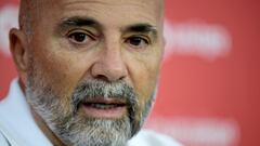 Sampaoli remeció el camarín de Sevilla en su primera charla: “Amor por la pelota”