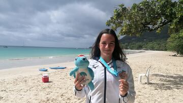 Noa Martín, bronce en los Mundiales Junior de Aguas Abiertas