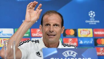 Allegri: "El Sevilla es temible, con mucha experiencia internacional"