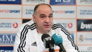 Pablo Laso, técnico del Madrid