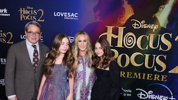 Sarah Jessica Parker and her family attend the Hocus Pocus 2 premiere in New York City, New York, U.S., September 27, 2022. REUTERS/Caitlin Ochs