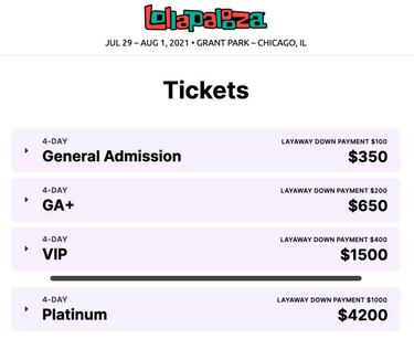 Regresa Lollapalooza en Julio con aforo completo al Grant Park
