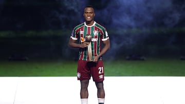 Jhon Arias, extremo colombiano de Fluminense en Mundial de Clubes