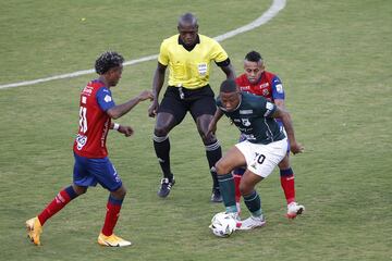 Con un doblete del argentino Luciano Pons, el cuadro antioqueño se impuso 2-0 ante el actual campeón del fútbol colombiano, que todavía no gana en el torneo.