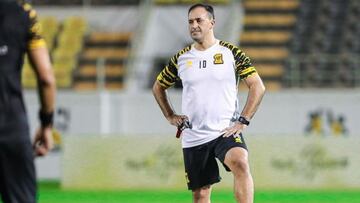 Iván Díaz Infantes, con el Al-Ittihad.
