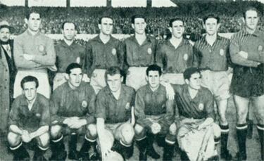 El sonado debut de Kubala con España