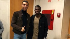 Vinicius Jr. meets Cristiano Ronaldo: "The best in the world!"