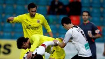 <b>RECITAL. </b>El Villarreal B fue mejor en todo momento en la tarde de ayer en El Helmántico.