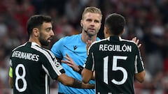 Who is Glenn Nyberg, the referee for Arsenal vs Bayern in the UCL today?