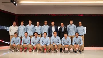 La Selección masculina de hockey.