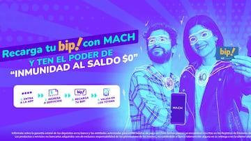 ¡La nueva forma de recargar la Bip! Podrás hacerlo desde tu celular