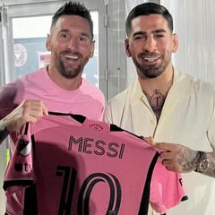 Inter Miami presume encuentro de Ilia Topuria con Messi, Suárez y compañía