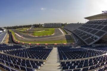 El Autódromo Hermanos Rodríguez se encuentra a una altitud de 2.200 metros.