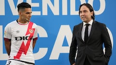 Mart&iacute;n Presa, presidente del Rayo Vallecano, elogi&oacute; a Falcao Garc&iacute;a y se&ntilde;al&oacute; en medio de abucheos que espera disfrutar de uno de los mejores de la historia