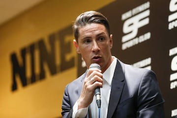 Fernando Torres confirmed today that he is joining Japanese side Sagan Tosu