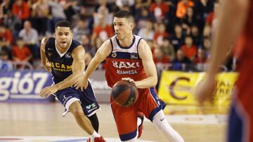 Dani Pérez en el Manresa - Murcia
ACB PHOTO / J. ALBERCH
25/01/2021