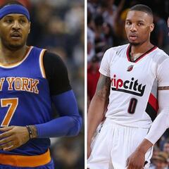 Lillard y McCollum hablan con Carmelo para ser "equipo Top-3"