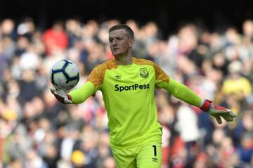 Everton's Jordan Pickford.