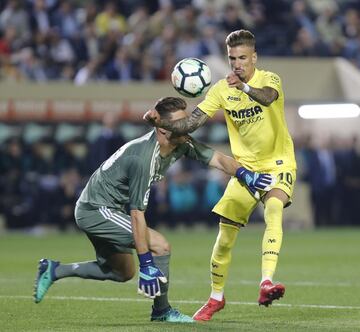 2-2. Samu Castillejo marcó el gol del empate ante la oposición de Luca Zidane.