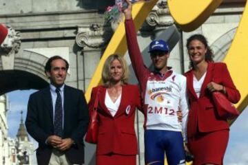 Vuelta a España 2001. El Chava ganó el maillot de la regularidad.