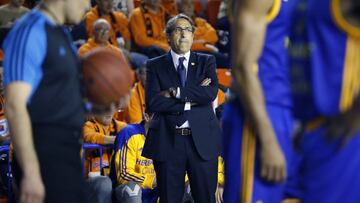 El entrenador del Herbalife Gran Canaria, Luis Casimiro.