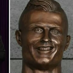 Las bromas de James Corden sobre el busto de Cristiano