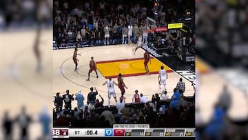 Pero un pase brillante encontró a Andrew Wiggins bajo el aro para convertir la canasta decisiva y desatar la euforia en el estadio.