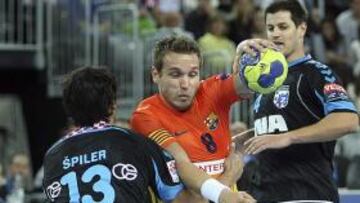 Victor Tomás, a la carrera.