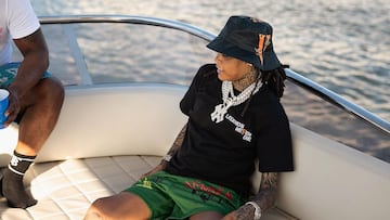 The rapper updates fans who were concerned about her health