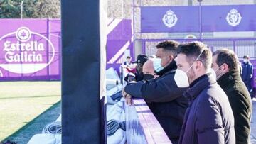 Ronaldo sigue de cerca la evolución del equipo