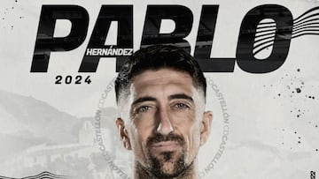 El Castellón hace oficial el fichaje de Pablo Hernández hasta 2024