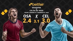 Osasuna vs. Celta de Vigo: horario, dónde ver, pronósticos y clasificación