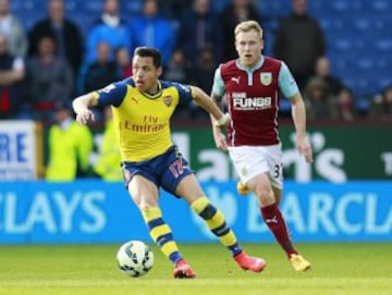 Arsenal se impuso sobre el Burnley por la cuenta mínima. 