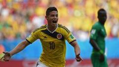 Real Sociedad sufrió otra gran virtud de James: el cabezazo