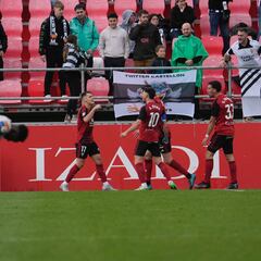 La conexión Izeta - Panichelli da puntos y goles al Mirandés